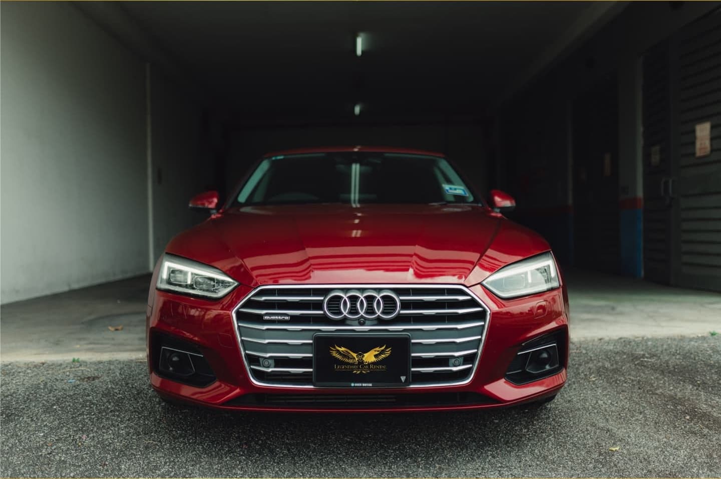 2022 Audi A5 available for supercar hire in Kuala Lumpur — 2.0L Turbo I4 producing 261 bhp