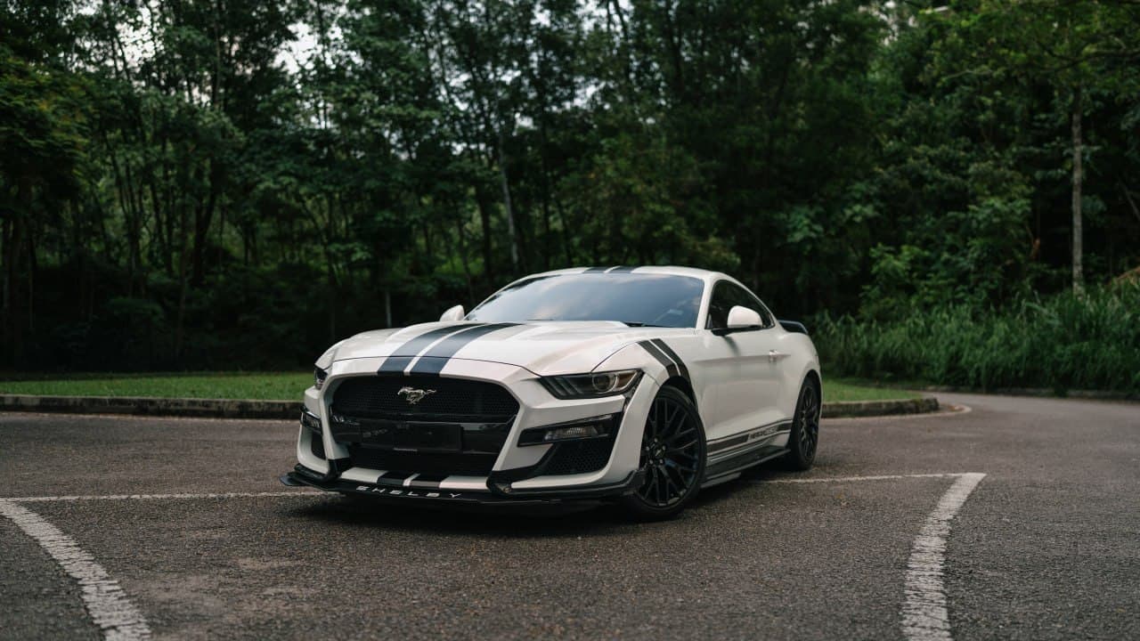2022 Ford Mustang 2.3 EcoBoost available for supercar hire in Kuala Lumpur — 2.3L Turbo I4, 314 bhp
