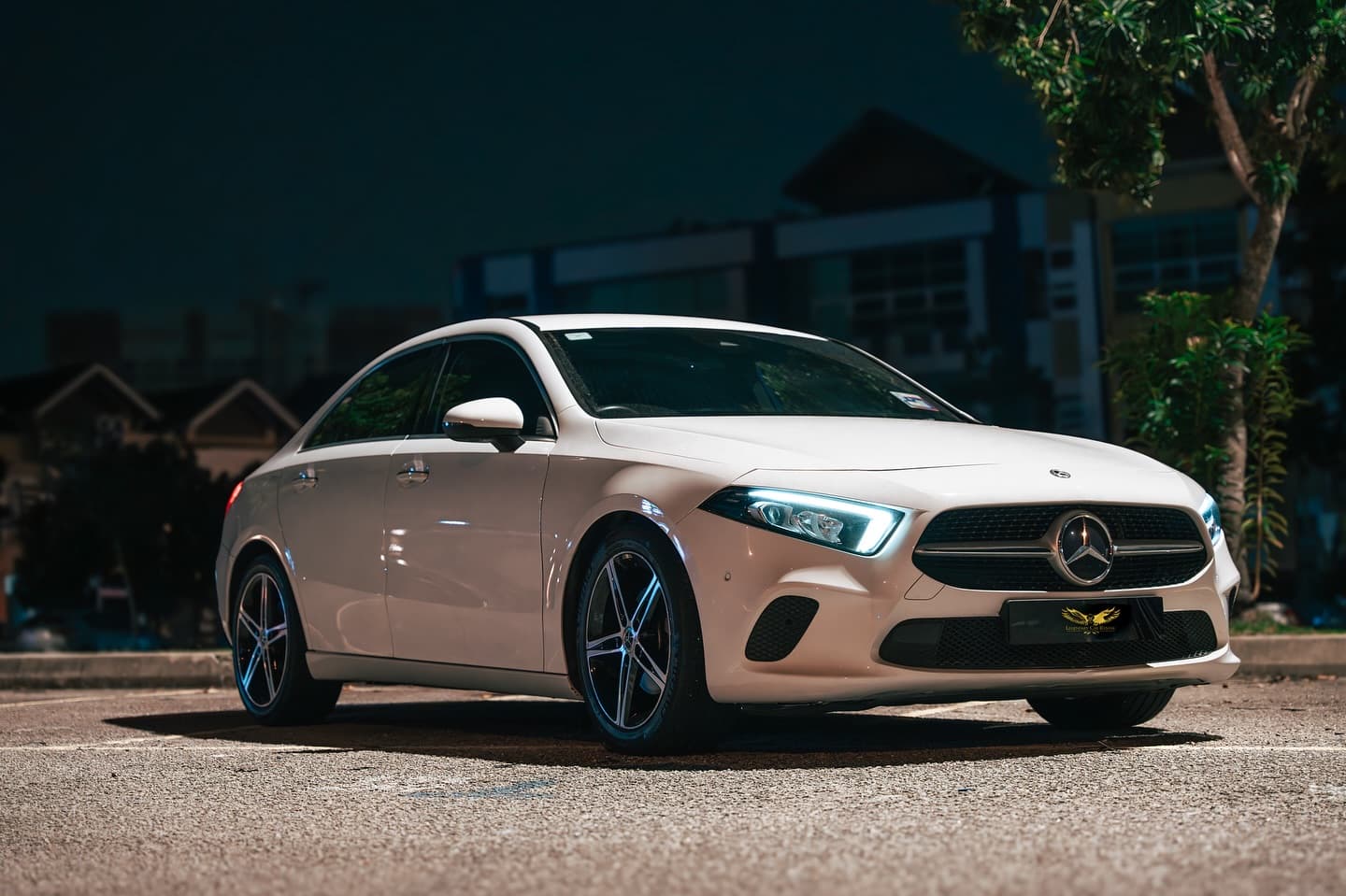 2022 Mercedes-Benz A200 available for supercar hire in Kuala Lumpur — 1.3L Turbo I4, 161 bhp