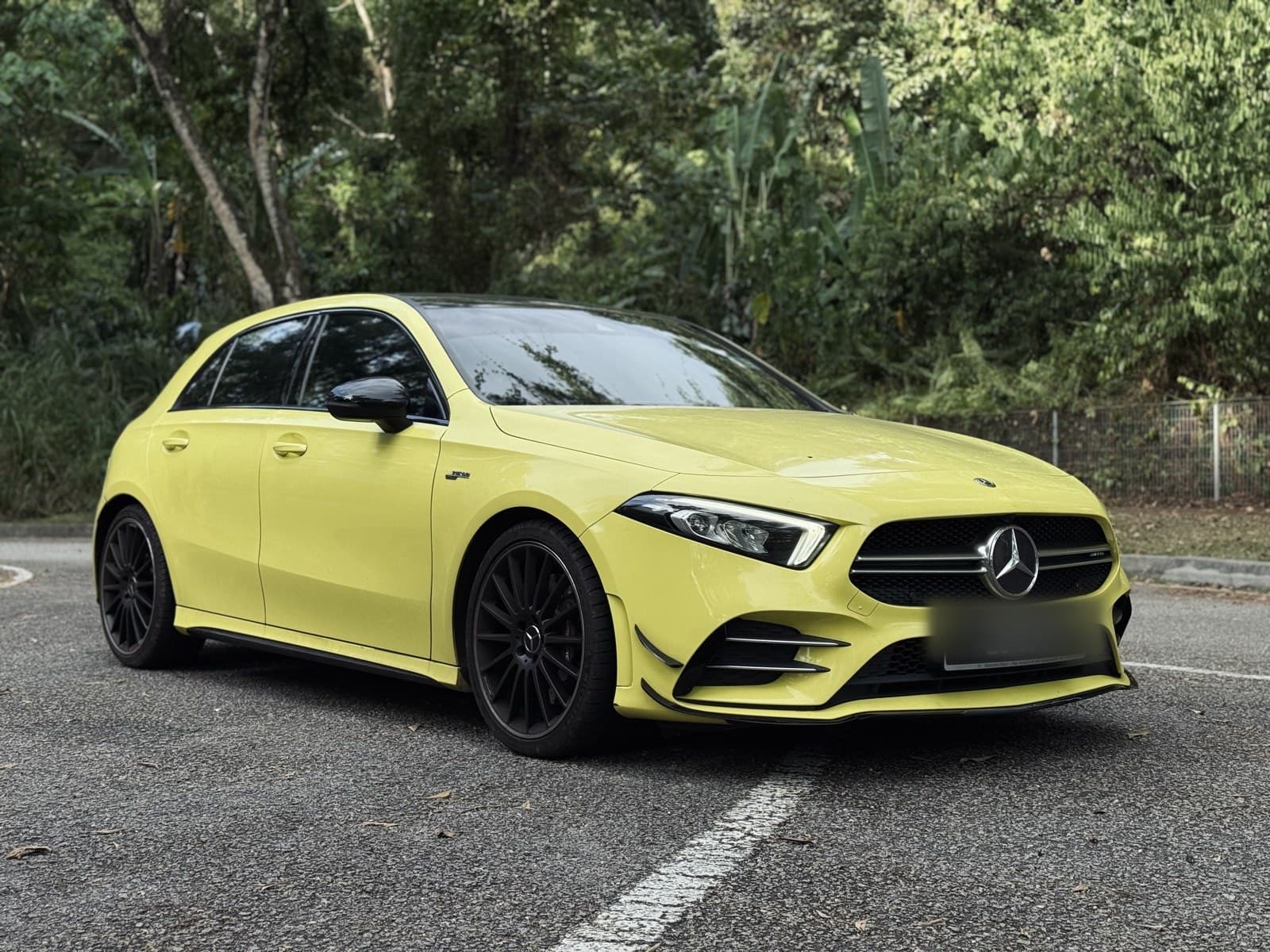 2023 Mercedes-AMG A35 available for supercar hire in Kuala Lumpur — 2.0L Turbo I4, 306 bhp