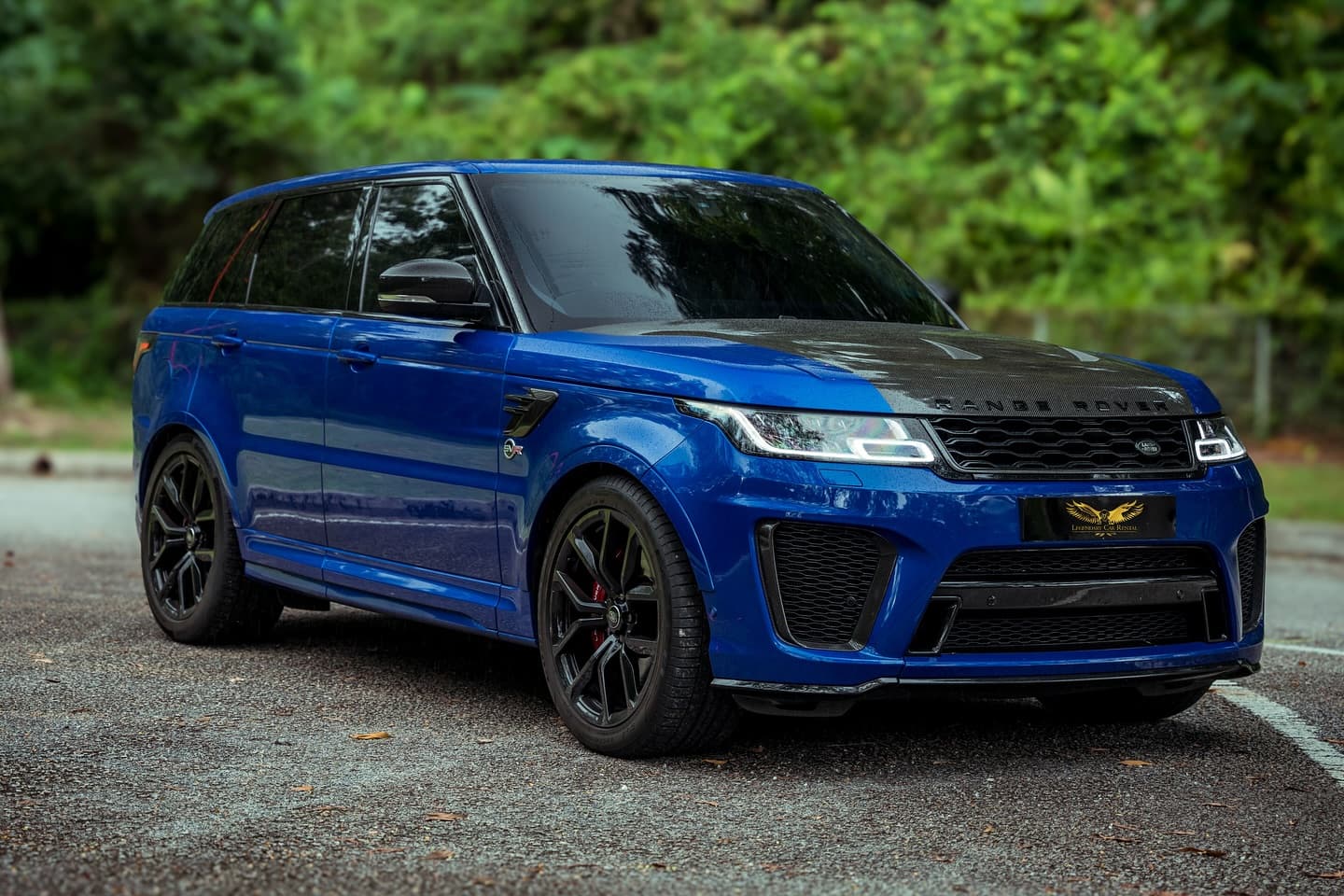 2022 Range Rover Sport SVR available for supercar hire in Kuala Lumpur — 5.0L Supercharged V8, 575 bhp